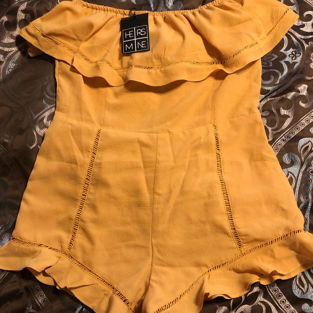 Mustard Romper